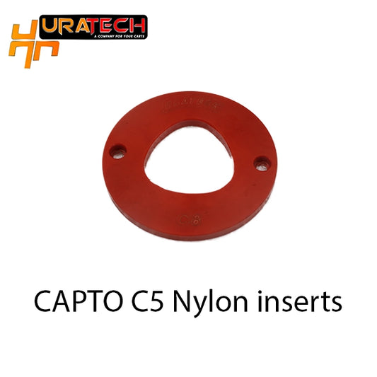 CAPTO C5 Red nylon inserts from Uratech