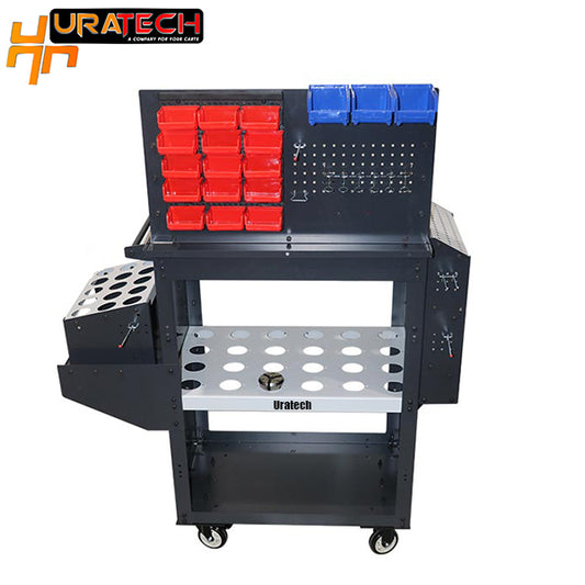 CNC Lathe scoot from Uratech with Peg board