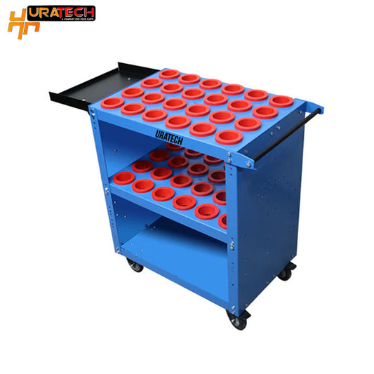 CNC Tool cart from Uratech - Army scoot - Blue color