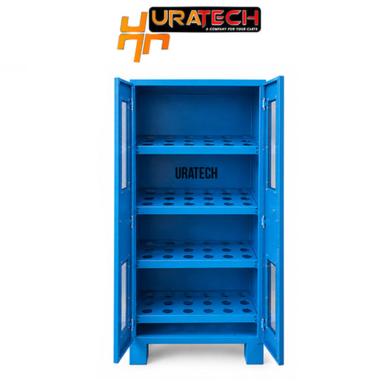 CNC Tool holder cabinet with 4 Shelves from Uratech