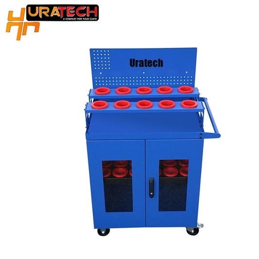 CNC mobile cabinet for HSK63A-HSK63C-HSK63E taper holders from Uratech - Ultra scoot