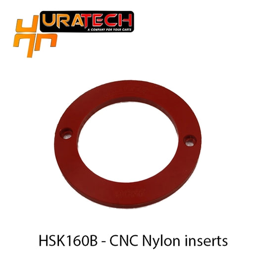 CNC nylon inserts for HSK160B tool holders from Uratech