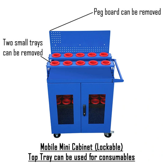 Uratech HSK100A, HSK100C CNC Tool carts - Ultra scoot