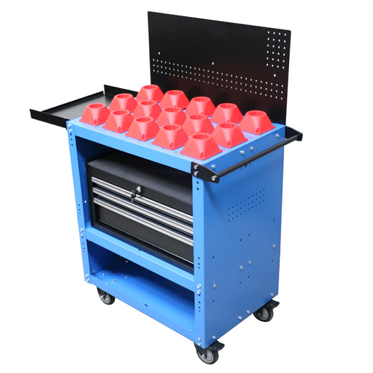 Uratech CAPTO-C8 Heavy duty CNC Tool cart - Secured model