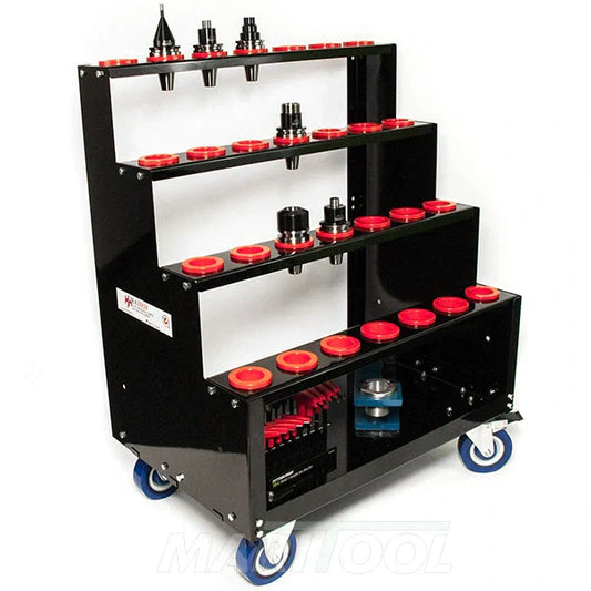 Uratech HSK63A HSK63C HSK63E CNC Tool cart - Steps model