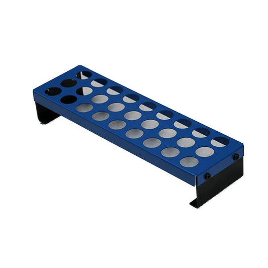 Uratech ER32 collet rack holding 27 collets for CNC storage