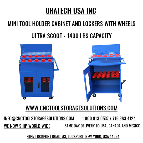 Mini CNC Tool Holder cabinets and lockers from Uratech USA Inc– URATECH ...