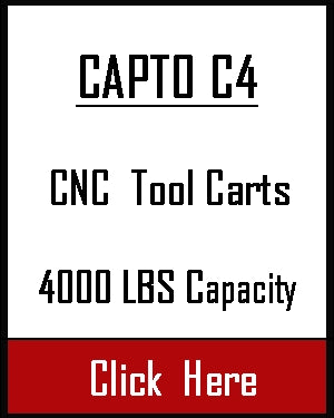 Capto Storage Rack CNC Tool scoots for CAPTO holders from Uratech USA, 4000 lbs capacity ...