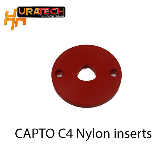 CAPTO C4 Red nylon inserts from Uratech