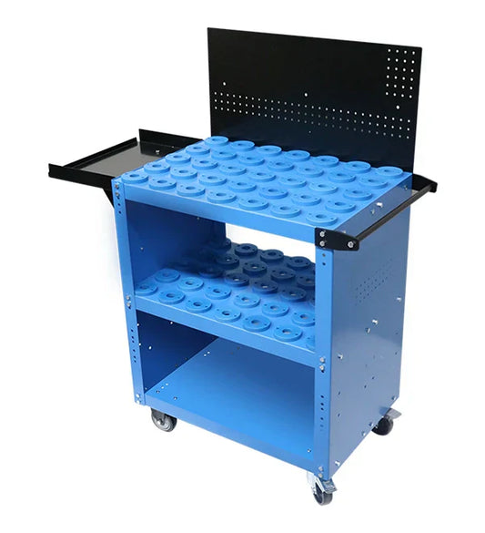 cnc-tool-cart-floor-model-small-blue-nylon-inserts-vdi60-from-uratech-usa-inc 