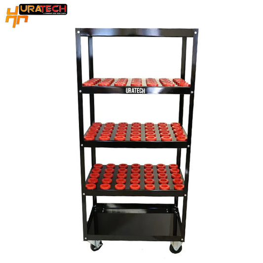 CNC Tool cart for all types of holders from Uratech - Space max scoot - Black color