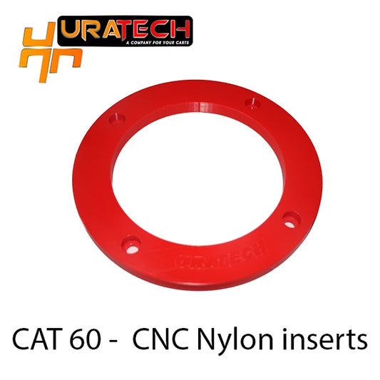 CNC nylon inserts for cat60 holders from Uratech