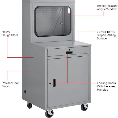 LCD Computer cabinets - Heavy duty