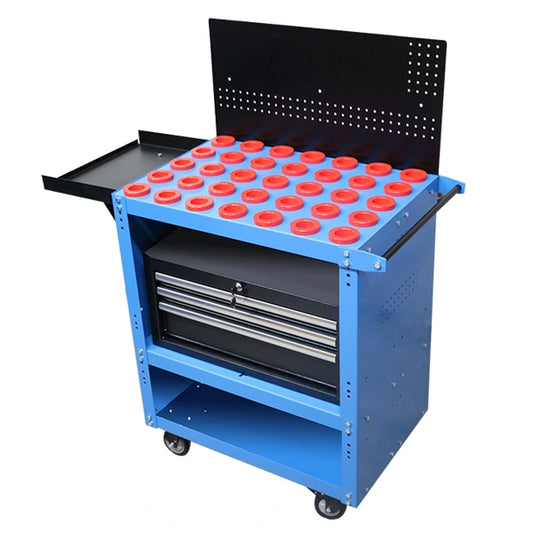 cnc-tool-cart-secured-model-with-pegboard-hsk40b-hsk40d-from-uratech-usa-inc 