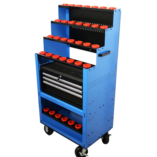 heavy-duty-cnc-tool-cart-longblue-hsk40b-hsk40d-from-uratech-usa-inc