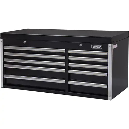 Industrial Tool Chest, 41″ W, 10 Drawers, Black– URATECH USA INC