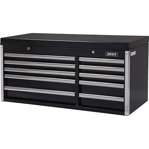 Industrial Tool Chest, 41″ W, 10 Drawers, Black