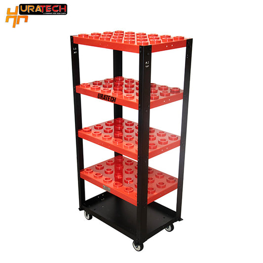 30 Taper, CNC Tool Cart | 1800 lb Capacity | Shelf model | Made in USA | Uratech