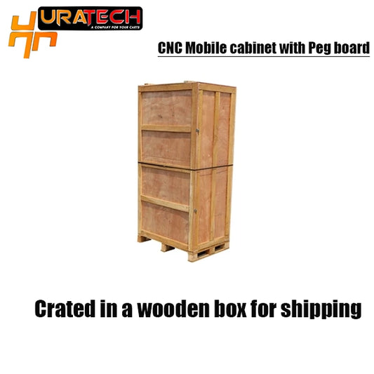 Shipping information for CNC Mobile cabinet from Uratech