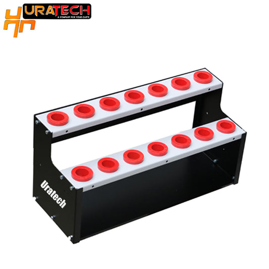 Toteable CNC Tray for all types of holders from Uratech - Black and White grey color
